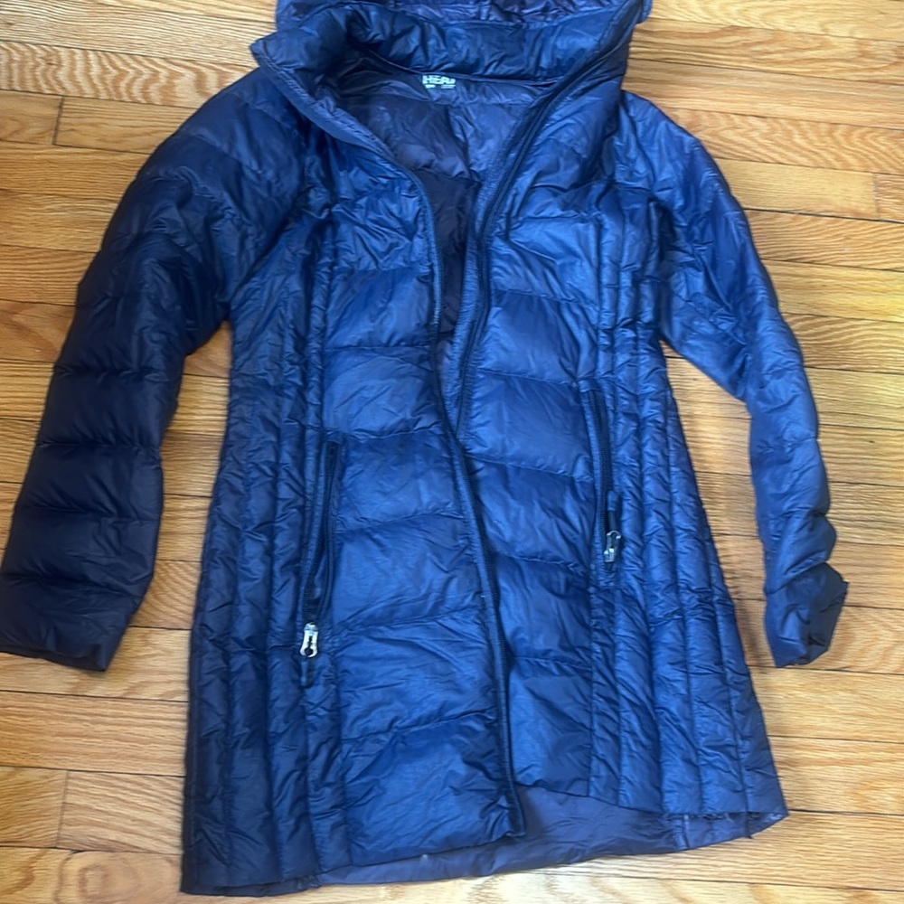 Heat Navy Packable Lightweight Down Jacket - image 1